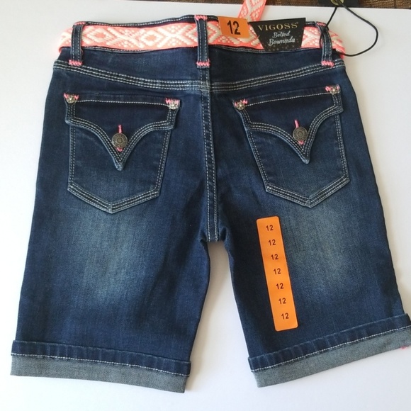 Vigoss Kids Girls Bermuda Shorts sz 12 NWT - Picture 3 of 7
